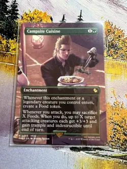 Campsite Cuisine - Borderless Final Fantasy MTG Chocobo Bundle - Image 1