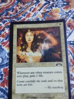 MTG Soul Warden - Exodus Moderately Played English - Image 1