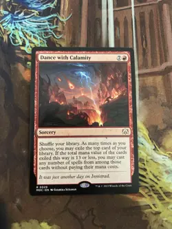 Dance with Calamity NM Eng MTG - March of the Machine Commander - Image 1