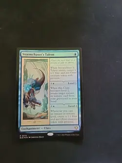 MTG BLB #75 Stormchaser's Talent Bloomburrow Foil - Image 1