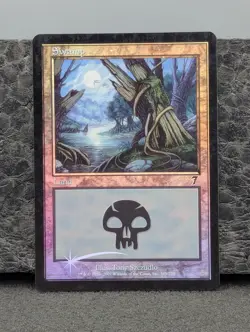 LP - Swamp (349) - Foil - 7th Edition - Magic The Gathering English 7ED Eng - Image 1