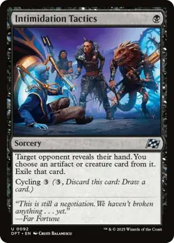 Intimidation Tactics - Aetherdrift - English - NM - MTG - Image 1