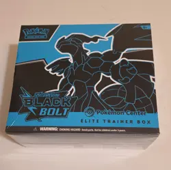 Pokemon Center Exclusive Black Bolt Elite Trainer Box ETB New Sealed - Image 1