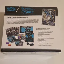 Pokemon Center Exclusive Black Bolt Elite Trainer Box ETB New Sealed - Image 2