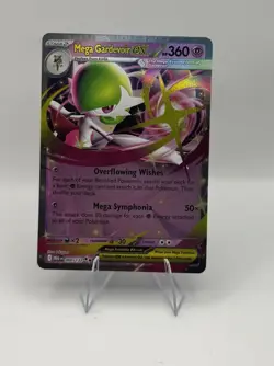 Pokemon TCG Mega Gardevoir ex 060/132 Me01: Mega Evolution Holo Double Rare - Image 1