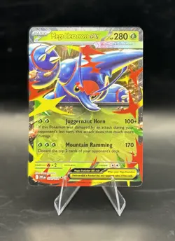 Pokemon TCG Mega Heracross ex 004/094 Me02: Phantasmal Flames Holo Double Rare - Image 1