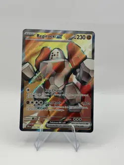 Pokemon TCG Regirock ex 214/182 Sv10: Destined Rivals Holo Ultra Rare NM/M - Image 2