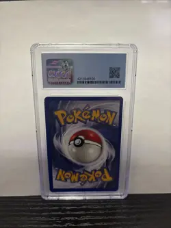 1999 Pokemon CD Promo Pikachu Shadowless Base Set 58/102 CGC 9 Mint Japanese - Image 2