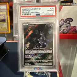 2023 Pokemon S&V 151 UPC Black Star Promo Mewtwo #52 - GEM MINT PSA 10 - Image 1
