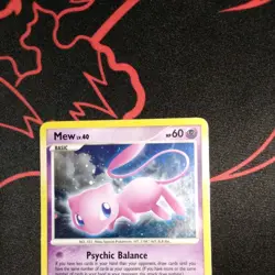 Mew 15/132 Holo Rare Secret Wonders Pokemon Lightly Played - Image 4