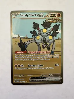 Pokemon TCG Sandy Shocks EX 250/182 Special Illustration Rare: Paradox Rift - Image 1