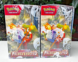 Pokemon Paldea Evolved Half Booster Boxes - 36 Booster Packs - sealed - Image 3