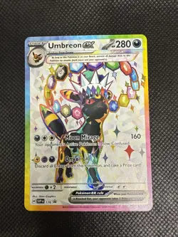 Pokemon TCG: Umbreon Ex 176 SVP Black Star Promo NM - Prismatic Evolutions - Image 1