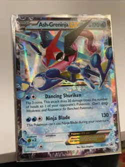 Pokemon TCG Ash-Greninja EX XY133 Blackstar Promo 2016 - Image 2