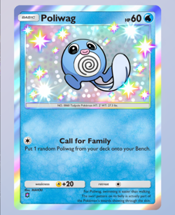 Poliwag Shiny 1?, Pokemon TCG Pocket, Mega-Rising, English - Image 1