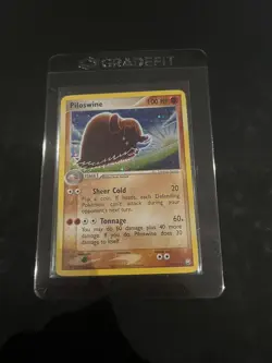Pokemon Piloswine 13/109 EX Team Rocket Returns Holo Rare - Image 1
