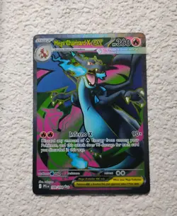 Mega Charizard X EX 109/094 NM/MINT Pokemon TCG 2025 Phantasmal Flames NM/MINT - Image 1