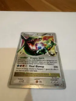 Pokemon TCG Rayquaza C LV. X Supreme Victors 2009 146/147 NM - Image 1
