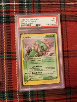 2003 Pokemon - Cradily Holo Rare - EX Sandstorm 3/100 - PSA 9 MINT!! - Low Pop!! - Image 3