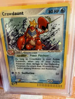 2003 Pokemon - Crawdaunt Holo Rare E Reader - EX Dragon 3/97 - PSA 9 MINT!! - Image 5