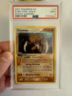 2007 Pokemon - Kabutops Holo Rare EX Power Keepers 10/108 - PSA 9 Mint! Nintendo - Image 3