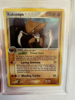 2007 Pokemon - Kabutops Holo Rare EX Power Keepers 10/108 - PSA 9 Mint! Nintendo - Image 4