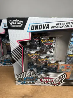 Pokemon TCG Unova Heavy Hitters Premium Collection Black Bolt and White Flare x2 - Image 2