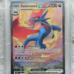 Salamence Ex 187/159 Journey Together Special Illustration Pokemon PSA 10 GEM - Image 2