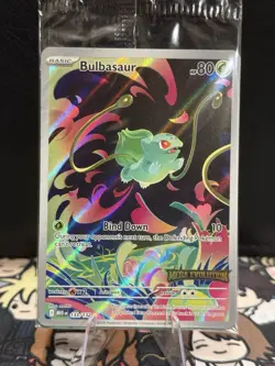 Pokemon TCG: ME - Bulbasaur IR (Mega Evolution Stamped) 133/132 - Sealed - Image 1