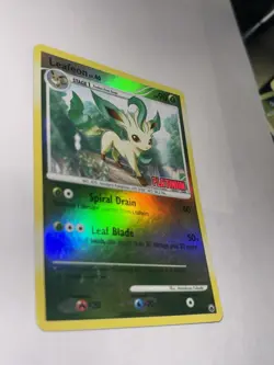 Leafeon 24/100 - Majestic Dawn - Reverse Holo Rare Platinum Stamped 2008 Pokemon - Image 3