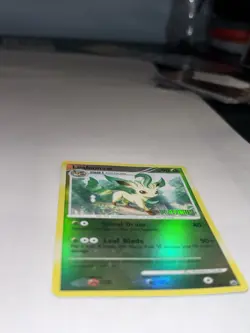 Leafeon 24/100 - Majestic Dawn - Reverse Holo Rare Platinum Stamped 2008 Pokemon - Image 4