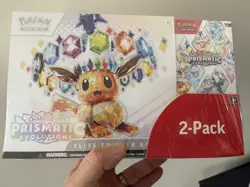Pokemon Prismatic Evolutions Elite Trainer Box + Booster Bundle. + ETB Box - Image 1