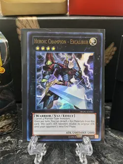 HEROIC CHAMPION: EXCALIBUR: REDU-EN041 ULTRA RARE Unlimited NM - Image 1