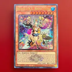 Yugioh! Noh-P.U.N.K. Rising Scale - BLMM-EN050 - 1st Edition NM/Mint Pack Fresh! - Image 1