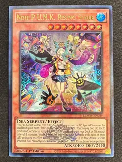 Yugioh! Noh-P.U.N.K. Rising Scale - BLMM-EN050 - 1st Edition NM/Mint Pack Fresh! - Image 2