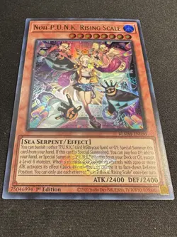 Yugioh! Noh-P.U.N.K. Rising Scale - BLMM-EN050 - 1st Edition NM/Mint Pack Fresh! - Image 4