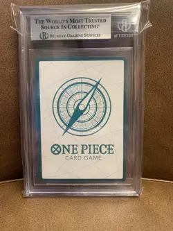 BGS MINT 9 PREMIUM BOOSTER ONE PIECE CARD BEST- Gold DON!! Roronoa Zoro ENG - Image 2