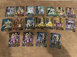 Jojo's Bizarre Adventure Golden Wind Trading Card Lot of 160 - Image 1