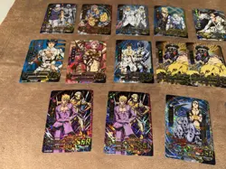 Jojo's Bizarre Adventure Golden Wind Trading Card Lot of 160 - Image 2