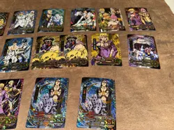 Jojo's Bizarre Adventure Golden Wind Trading Card Lot of 160 - Image 3