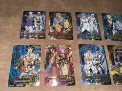 Jojo's Bizarre Adventure Golden Wind Trading Card Lot of 160 - Image 4