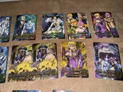 Jojo's Bizarre Adventure Golden Wind Trading Card Lot of 160 - Image 5