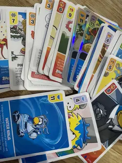 Disney topps Card-Jitsu. Club Penguin Elite Penguin Force TGC Card Game Tin - Image 2