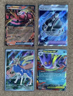 Complete *Opened* Pokemon Phantasmal Flames ETB All Hits Cards Promo Included - Image 5