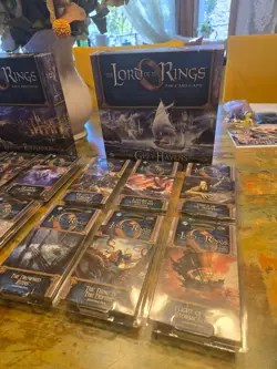 Lord of the Rings Card Game LCG Massive Lot Sets Angmar Dream Chaser Ered FFG - Image 5