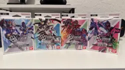 GUNDAM TCG CARD GAME STARTER DECK SET OF 4 ST01 ST02 ST03 ST04 ENGLISH - Image 1