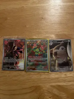Pokemon TCG 3 Random Card Lot Of IR’s- Furret, Zamazenta & Maractus all NM - Image 1