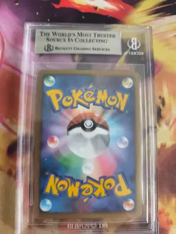 Pokemon Card Piplup Plinfa Lv. 8 Holo Play Promo Fan Club Japanese BGS Beckett 8 - Image 4