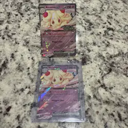 Pokemon ALCREMIE ex Journey Together Stamped Promo 075/159 🔥 w/ Free Card - Image 4