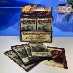 Box of 22 D&D Fortune Cards Spiral of Tharizdun Booster Packs Sealed 2012 MtG - Image 1